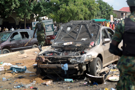 Kano, fue objetivo hace un mes de un atentado terrorista cometido por la secta radical islámica Boko Haram 