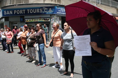  Esta semana han protestado en par de ocasiones en contra de la inseguridad