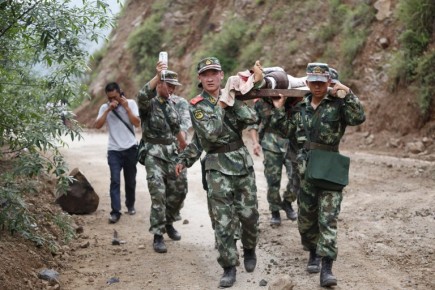 CHINA-DISASTER-QUAKE