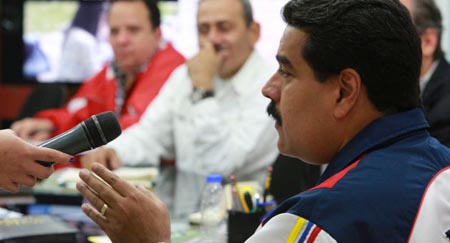 Nicolás Maduro, sostuvo una reunión con los vicepresidentes regionales del Partido Socialista Unido de Venezuela (Psuv) CORT. AVN 