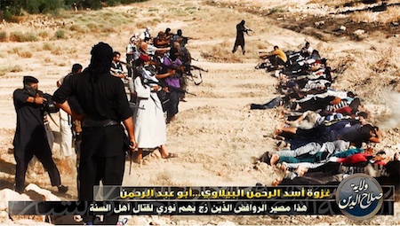  Los terroristas de ISIS son los encargados de ejecutar las matanzas que el Estado Islámico ha perpetrado en Siria e Irak
