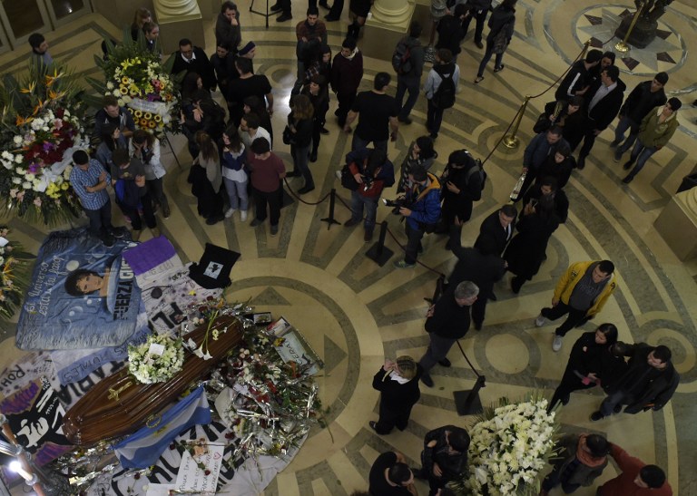 ARGENTINA-CERATI-DEATH-FUNERAL