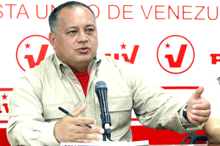 En la gráfica el presidente de la Asamblea Nacional, diputado Diosdado Cabello