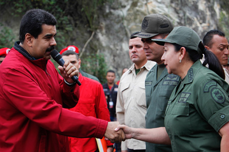 VENEZUELA-DEFENCE-MINISTERS