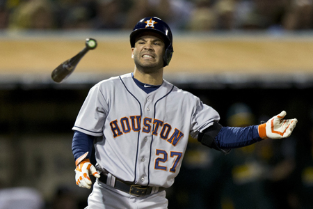 Altuve mostrará su bate explosivo en Japón AFP / Jason O. Watson