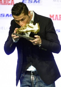 Cristiano quiere ser el mejor jugador en la historia del fútbol AFP / Javier Soriano 