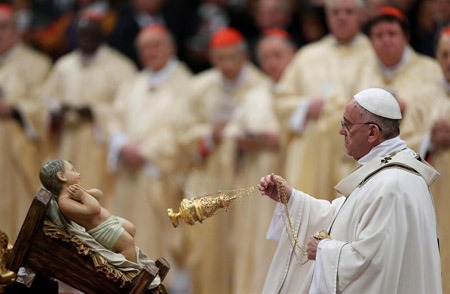 Así lo expresó el Papa Francisco en el tradicional mensaje de Navidad. 