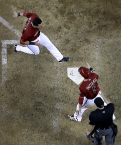 Peralta e Inciarte luchan cada día para mantenerse en la alineación de los Cascabeles de Arizona AP / Matt York