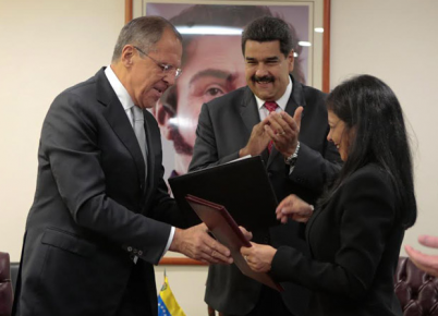  El presidente Maduro se reunió con el canciller ruso Serguéi Lavrov