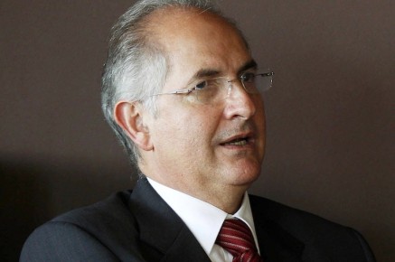 Prefeito de Caracas, Sr Antonio Ledezma. NA FOLHA