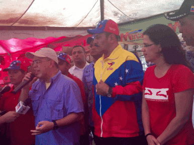 El 27 de febrero y Guarenas es territorio Bolivariano, es territorio chavista”, dijo Jaua