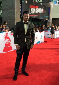 Ricardo Malfatti alfombra roja Latin Grammy