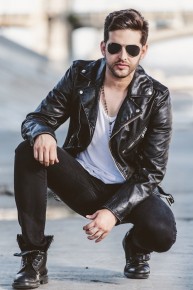 Editorial Images of Sergio André García in Downtown Los Angeles