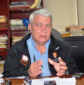 Oswaldo Pantoja, presidente de Sitraemnseñanza en Miranda