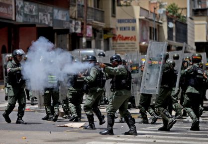 APTOPIX Venezuela Protest