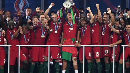 Portugal obtuvo su primera euro en la historia