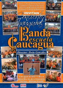 Afiche Banda Escuela Caucagua.