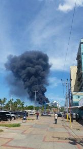  Pdvsa al momento del siniestro exhortó a la población a permanecer tranquila ante este evento no deseado. CORTESIA 