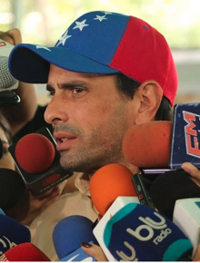 Henrique Capriles: “La realización del revocatorio presidencial depende de la lucha de los venezolanos”.