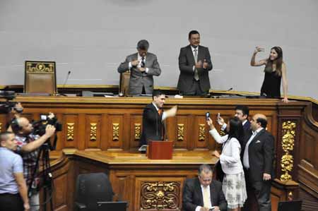 Mantilla estuvo privado de libertad dos años por participar en las manifestaciones contra el gobierno en 2014. NEWS FLASH / JC 