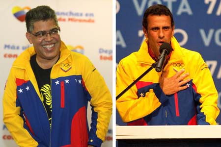 Desde el pasado 1 de noviembre, Capriles y Jaua iniciaron intensas actividades de campaña recorriendo el estado Miranda