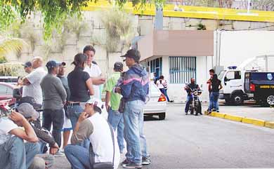 Ayer hubo movilización en la morgue