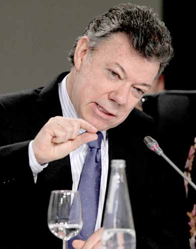 El presidente Santos le pidió a su cancillera que trate el tema con prudencia y respeto