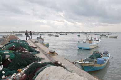 Los israelíes flexibilizaron las medidas en la zona de pesca de Gaza