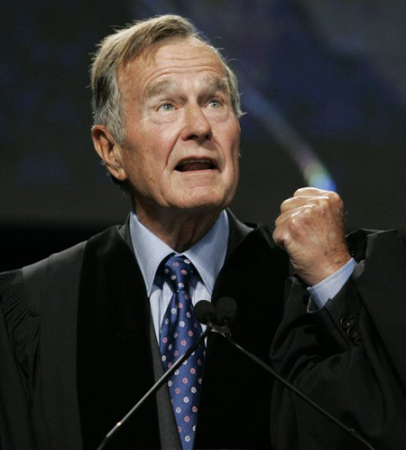 El ex mandatario, de 88 años, George H.W. Bush, salió de cuidados intensivos