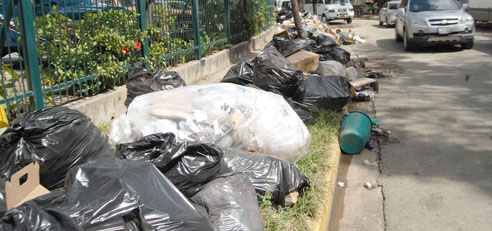 Vecinos de la calle 2-A de La Urbina aseguran que el aseo no ha prestado servicio en los últimos cuatro días