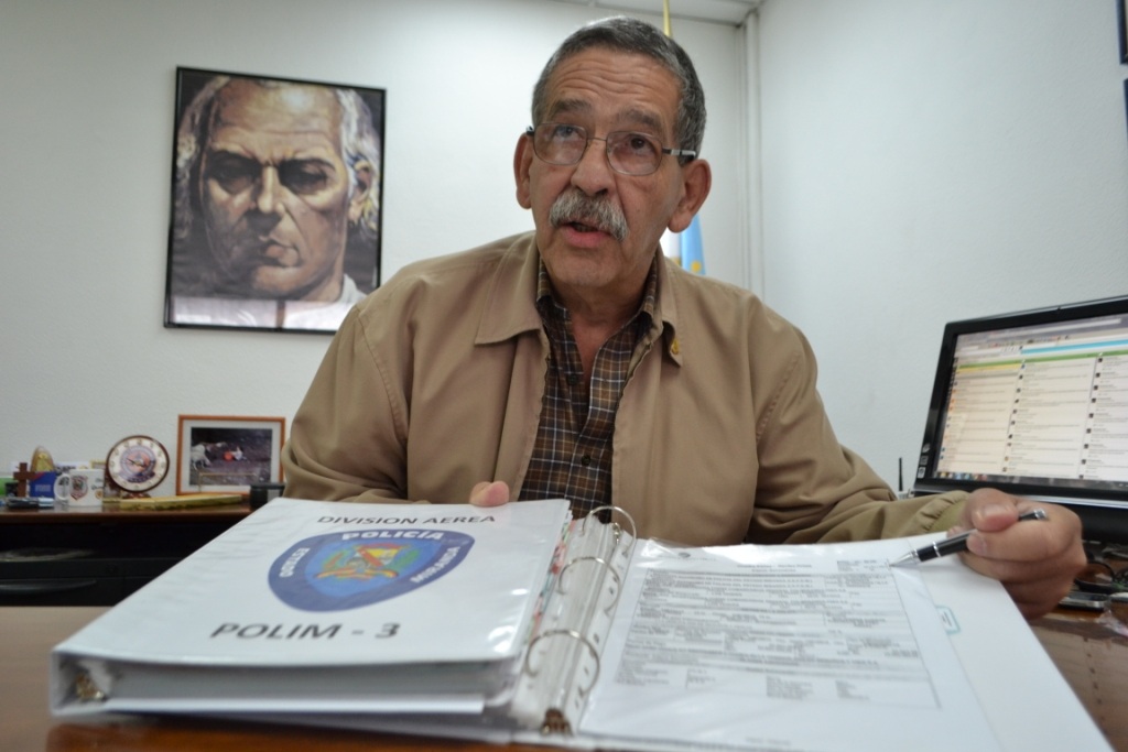 El director de la Policía de Miranda presentó las pólizas vigentes de los helicópteros.