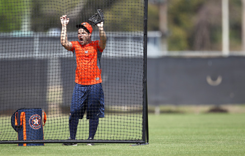 Altuve reportó temprano a los entrenamientos primaverales de los Astros de Houston
AP / Karen Warren