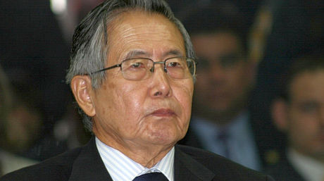 El ex presidente peruano, Alberto Fujimori