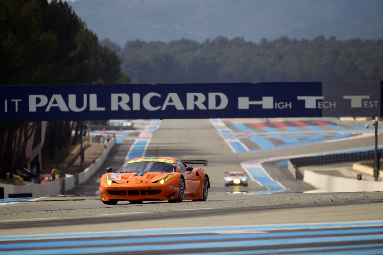 Potolicchio y el equipo 8Star Motorsport trabajaron dos días en Paul Ricard