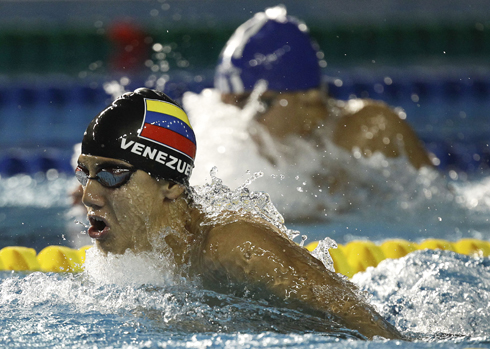 Claverie ganó medalla de oro en Chile. AP / Julie Jacobson