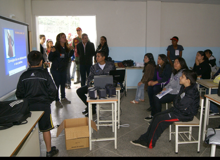 Para la próxima semana la OMA tiene previsto visitar seis escuelas más.