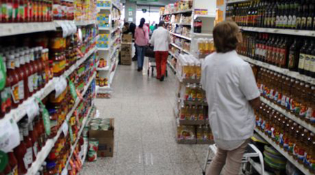 El valor promedio de la Canasta Alimentaria Normativa se ubicó en 2.266,04 bolívares en el mes de marzo de 2013