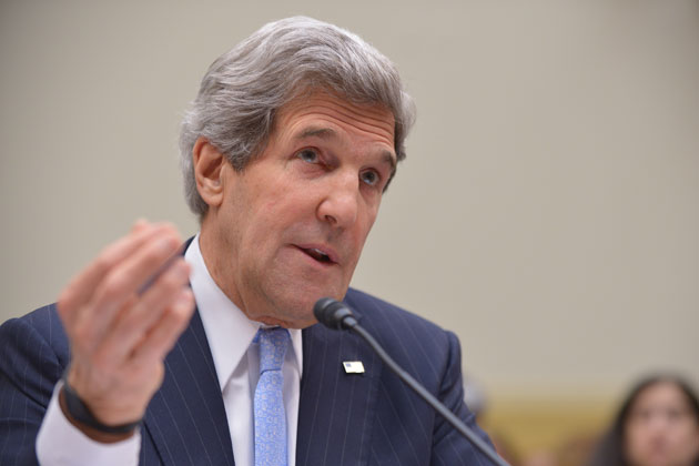 "Debe haber un recuento", repitió Kerry sobre la postura que tomó Estados Unidos desde un primer momento.