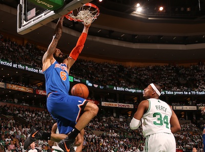 Los Knicks finalmente dieron cuenta de los Celtics
AFP / Nathaniel S. Butler