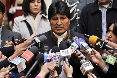 El presidente Evo Morales dijo que el Gobierno aprobó fondos para garantizar la continuidad de los proyectos de USAID en Bolivia.