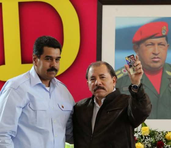 Maduro valoró al termino de la cita de más de cuatro horas que "hemos cumplido ampliamente con los objetivos que nos hemos planteado con esta VIII Cumbre" en Managua. Foto AFP