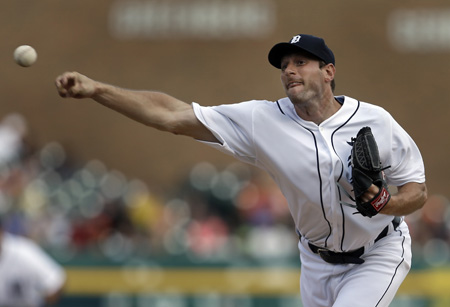 Se pudiera decir que Scherzer es el as 1A de los Tigres, detrás de Justin Verlander