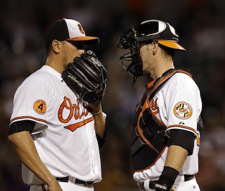 Los Orioles apostaron por Freddy García y están logrando frutos. AP / Patrick Semansky