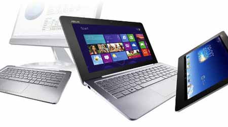 El Asus Transformer trio puede ser una tableta (Android), un portátil o un PC de escritorio