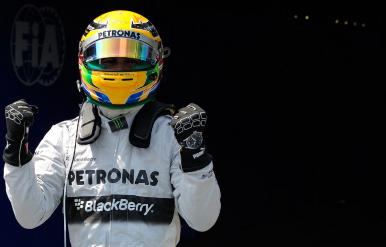 Lewis Hamilton saldrá primero en el GP de Alemania