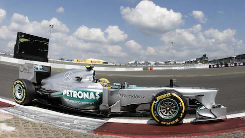?El Mercedes de Hamilton podrá resistir toda la carrera en la punta?