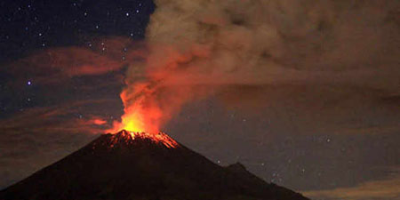 El Popocatépetl ha incrementado su actividad desde mayo cuando las autoridades mantuvieron durante 27 días el nivel de alerta amarillo Fase 3