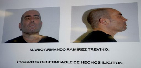 Mario Armando Ramírez Treviño, alias "El Pelón" o "X 20", fue detenido por militares el sábado en la ciudad de Reynosa, fronteriza con la estadounidense McAllen.