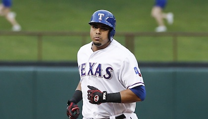 Nelson Cruz, slugger de Texas y quien también podría ser suspendido por dopaje junto a otros peloteros de Grandes Ligas