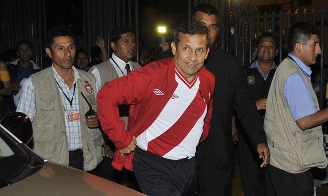 Ollanta Humala asistió al estadio Nacional/ Foto: larepublica.pe